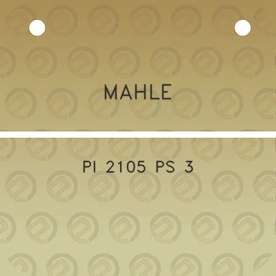 mahle-pi-2105-ps-3