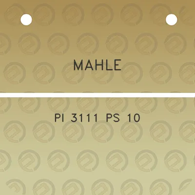 mahle-pi-3111-ps-10