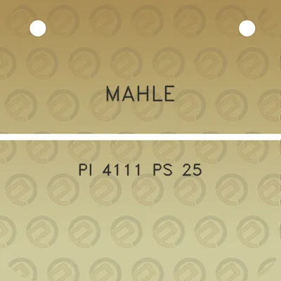 mahle-pi-4111-ps-25