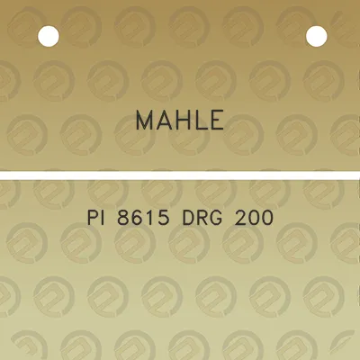 mahle-pi-8615-drg-200