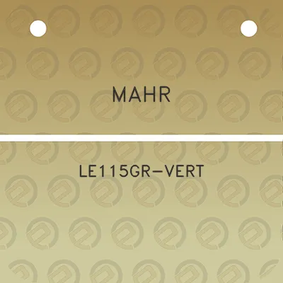 mahr-le115gr-vert