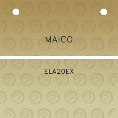 maico-ela20ex