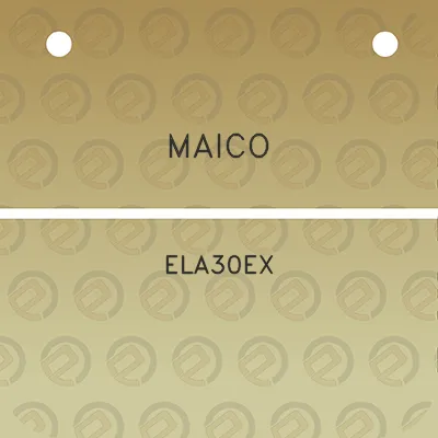 maico-ela30ex