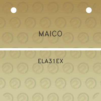 maico-ela31ex