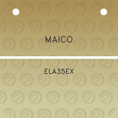 maico-ela35ex