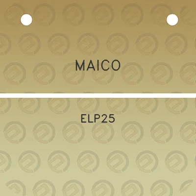 maico-elp25