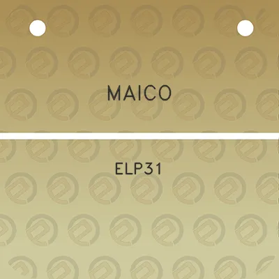 maico-elp31