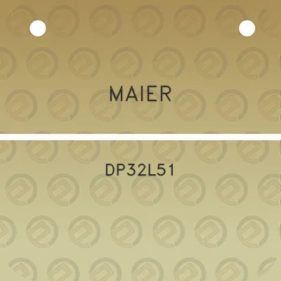 maier-dp32l51