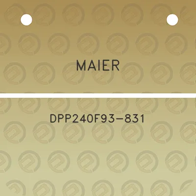 maier-dpp240f93-831