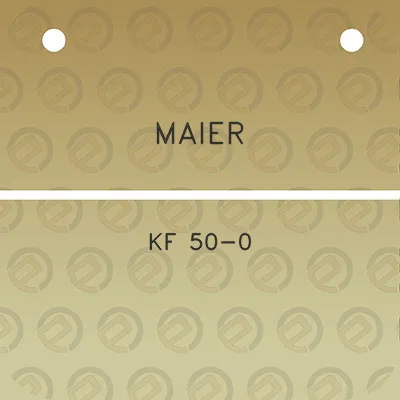 maier-kf-50-0