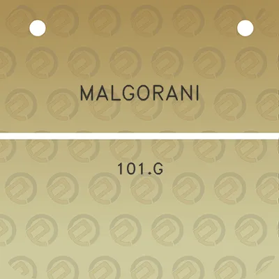 malgorani-101g