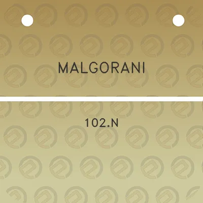 malgorani-102n