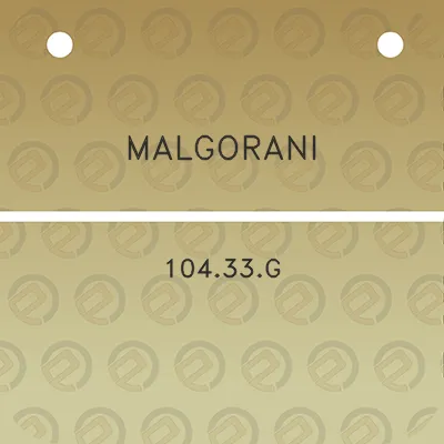 malgorani-10433g