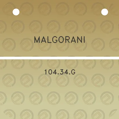 malgorani-10434g