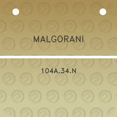 malgorani-104a34n