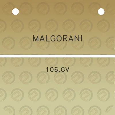 malgorani-106gv