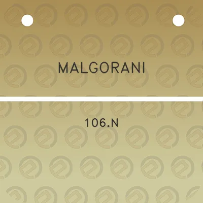 malgorani-106n