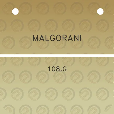 malgorani-108g