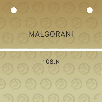 malgorani-108n