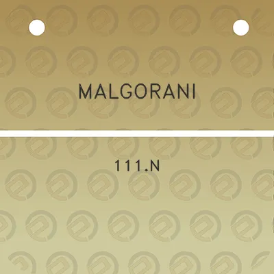 malgorani-111n