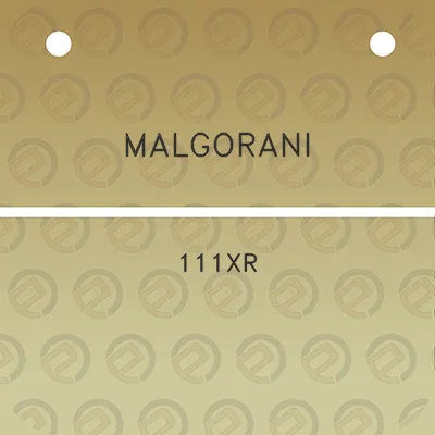 malgorani-111xr