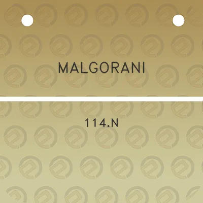 malgorani-114n