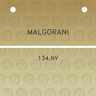 malgorani-134nv