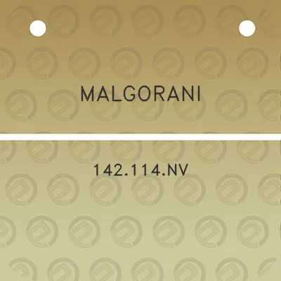 malgorani-142114nv