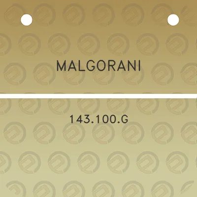 malgorani-143100g