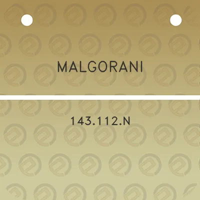 malgorani-143112n