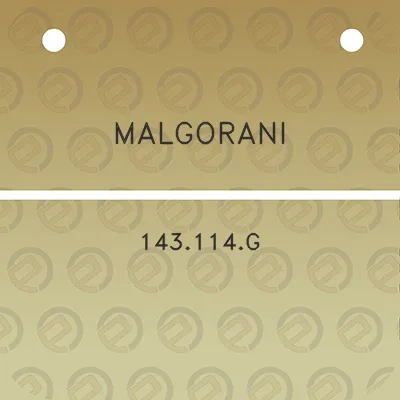 malgorani-143114g