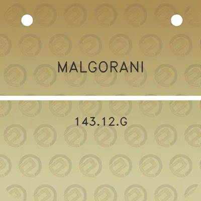 malgorani-14312g