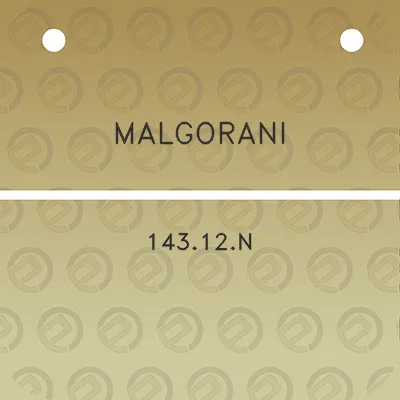 malgorani-14312n