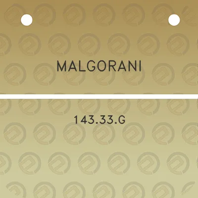 malgorani-14333g