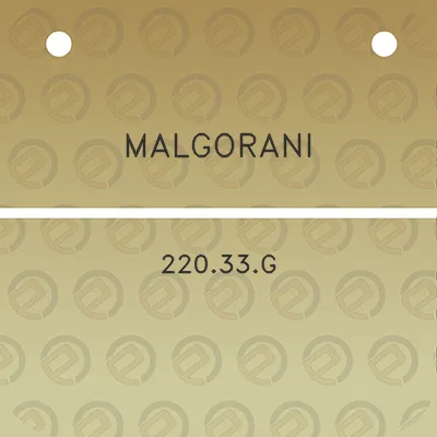 malgorani-22033g