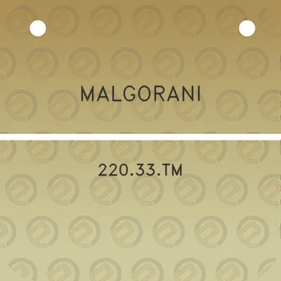 malgorani-22033tm