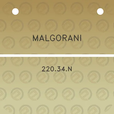 malgorani-22034n