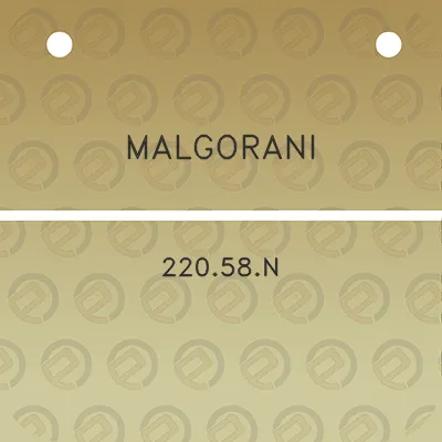 malgorani-22058n