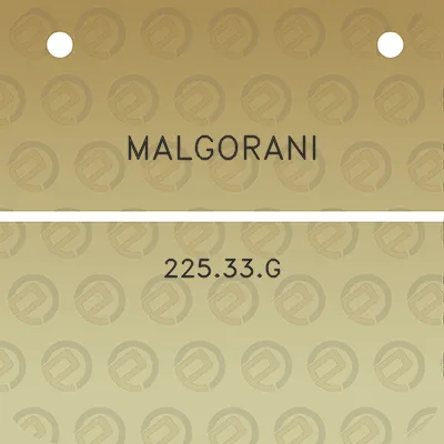 malgorani-22533g