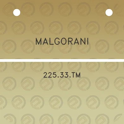 malgorani-22533tm