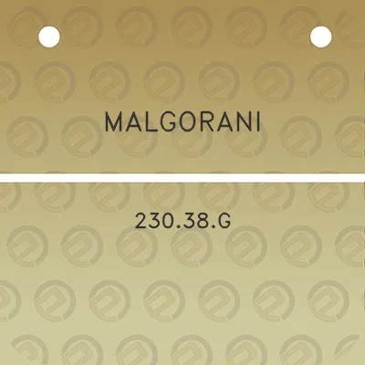 malgorani-23038g