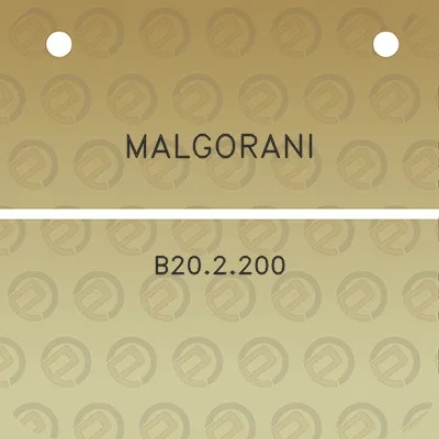 malgorani-b202200