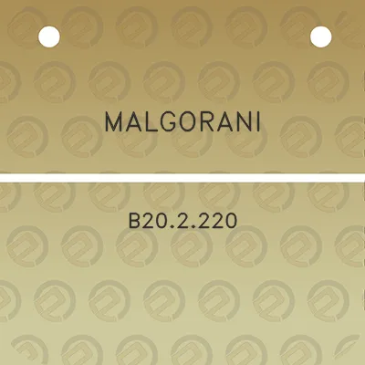 malgorani-b202220