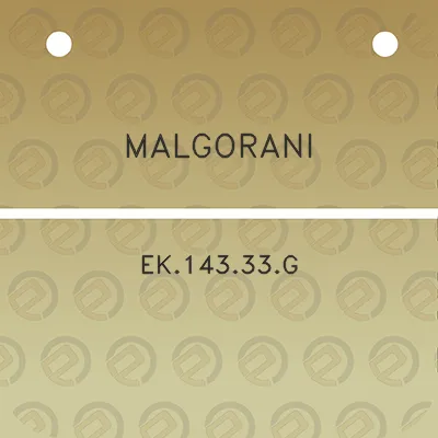 malgorani-ek14333g