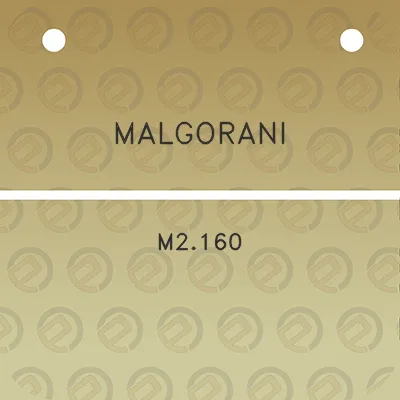 malgorani-m2160