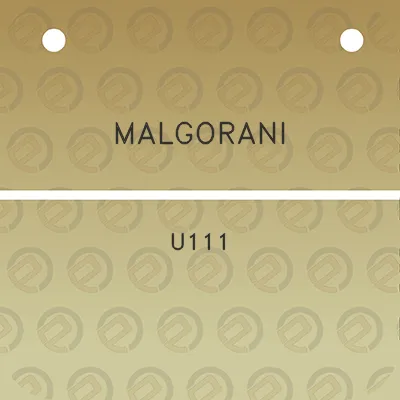 malgorani-u111