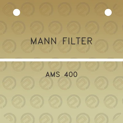 mann-filter-ams-400