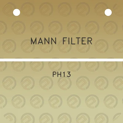 mann-filter-ph13