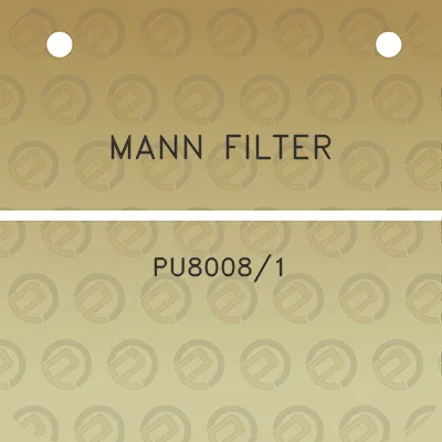 mann-filter-pu80081