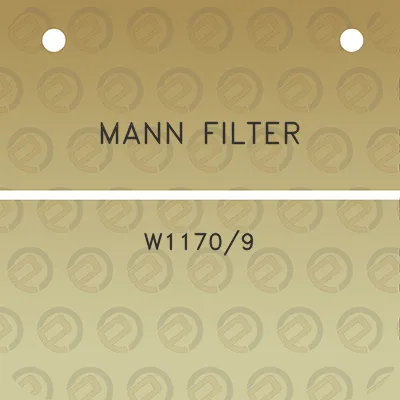 mann-filter-w11709